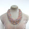 Pastel Multistrand Necklace