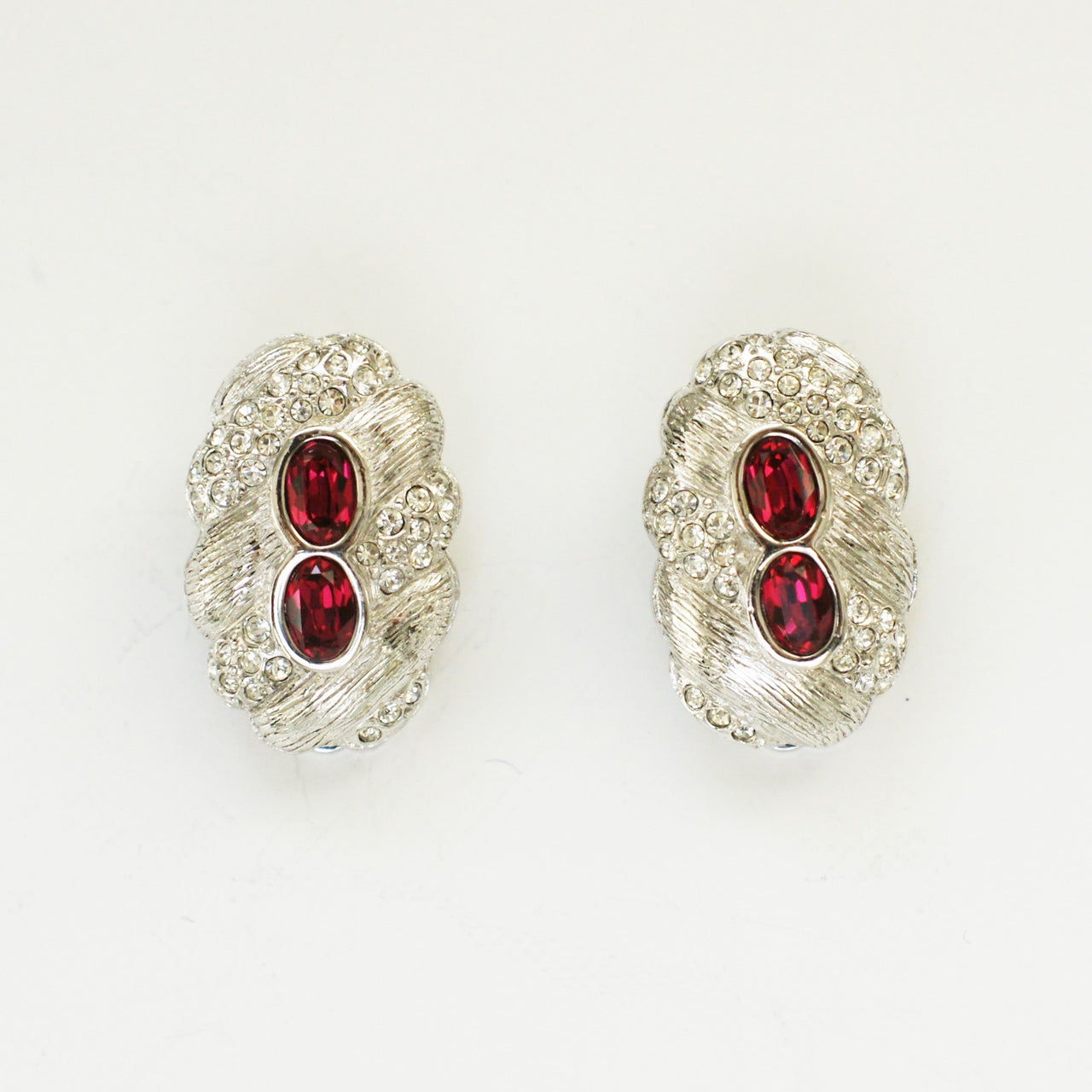 Attwood UK Red Clip on Earrings