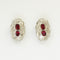 Attwood UK Red Clip on Earrings